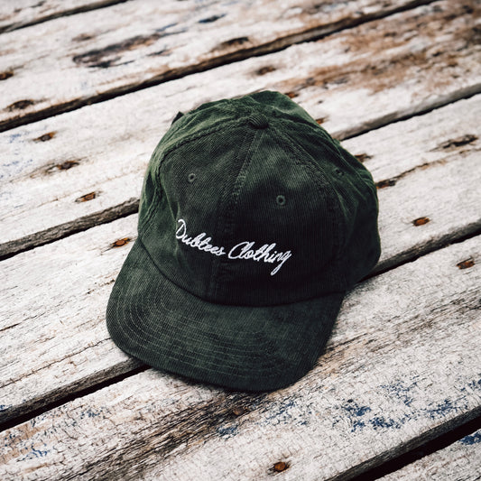Dubtees.Clo Cord Cap - Bottle Green