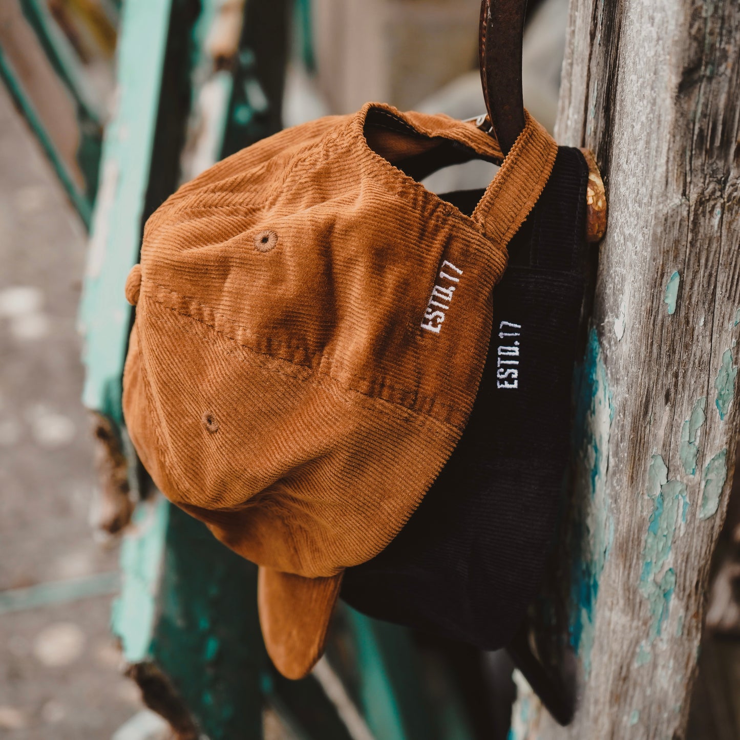 Dubtees.Clo Cord Cap - Bottle Green