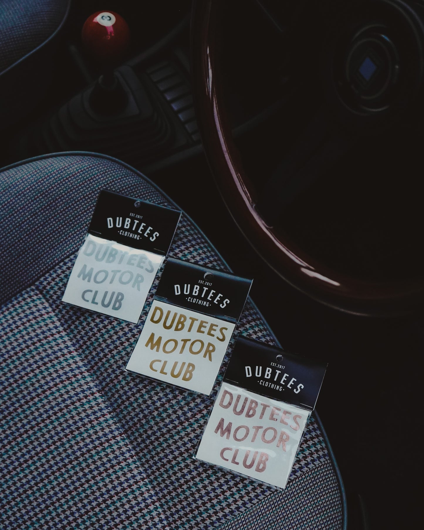 Motor Club Window Sticker