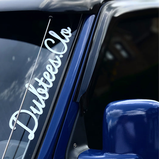 Dubtees.Clo Window Sticker 19.5CM