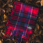 Dubtees.Clo Red Check Scarf